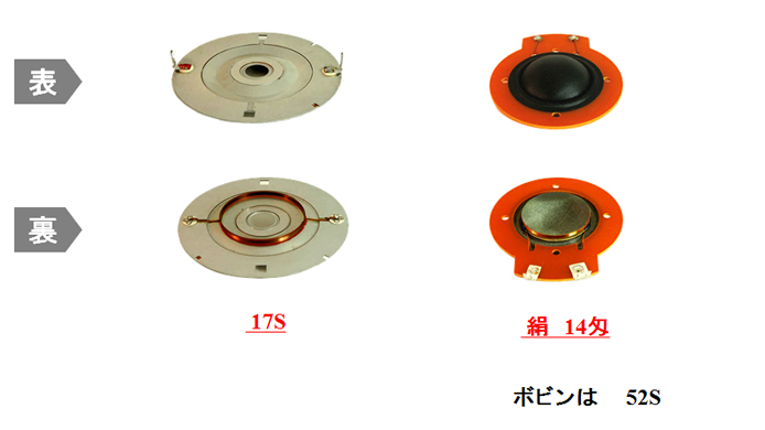 振動板　トゥイーター用